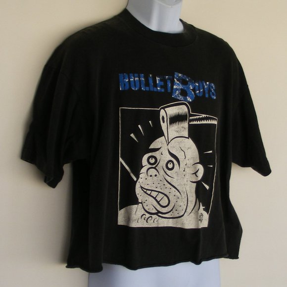 BULLET BOYS Concert Tshirt, XL, Cropped 1989-1990 Era, - Picture 3 of 9